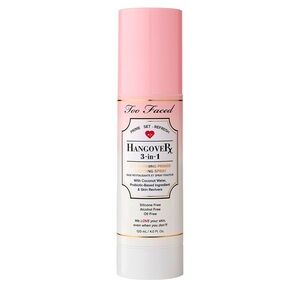 Too Faced Hangover 3 in 1 Replenishing Primer TRAVEL SIZE Stocking Stuffer